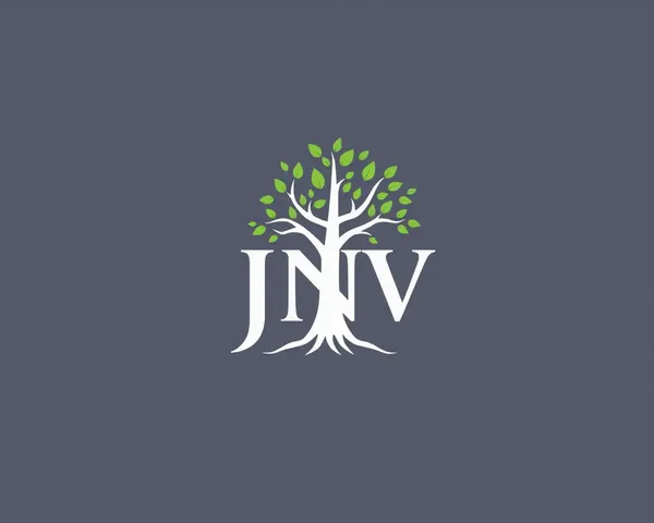 JNV Logo PNG: Stylized Tree of Knowledge