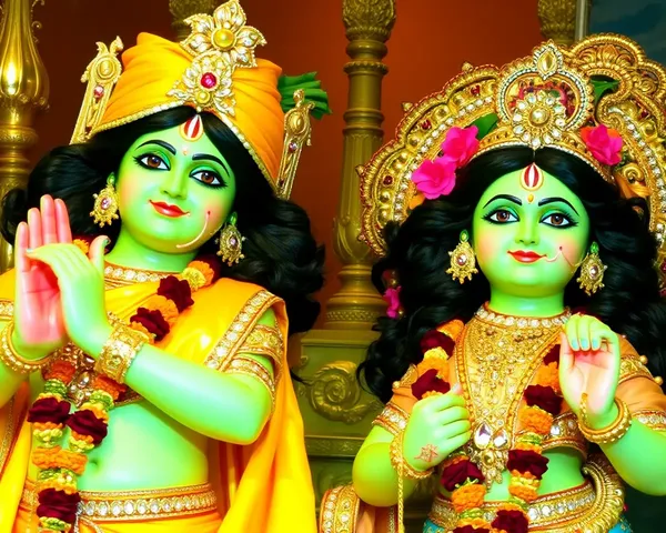 Jai Shree Krishna Images Found Online