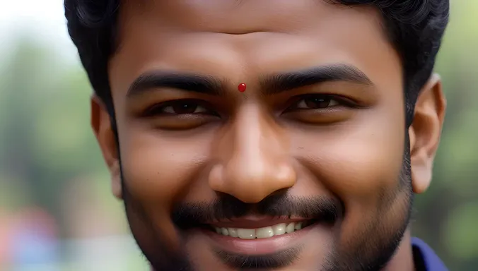 Jayasurya's Charming Smile and Striking Features in Close-Up Pics