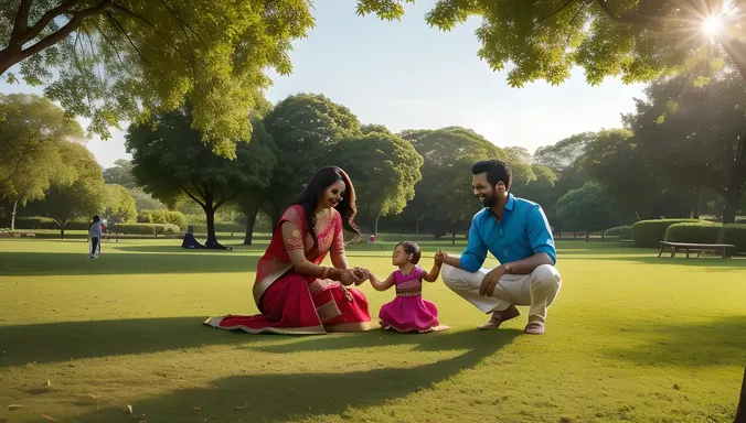 Joyful x Bhabhi Plays with Kids in Park