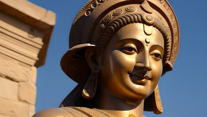 Kamdev God Image with Serene and Gentle Expression