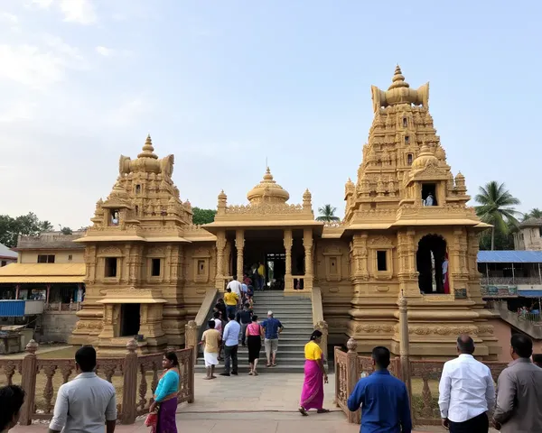 Kerala Temple on Thiruvachai River Banks