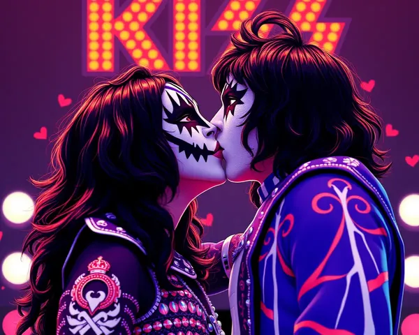 Kiss Images Capture Intimate Moments of Love and Affection