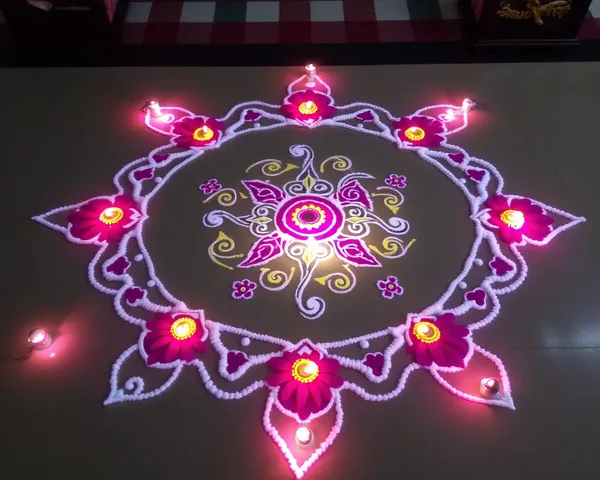 Kolam Images: Decorative Rangoli Patterns and Designs