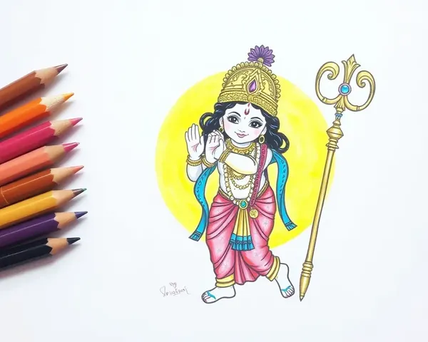 Krishna's Drawing Images of Beautiful Indian Artwork