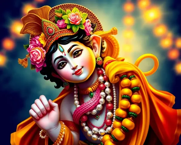 Krishna Janmashtami Images Showcase Lord's Childhood Memories