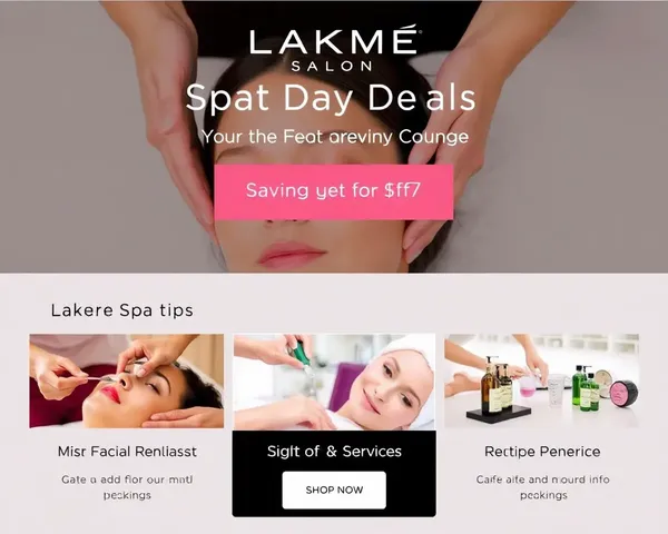 Lakme Salon Spa Day Package with Facial Deal