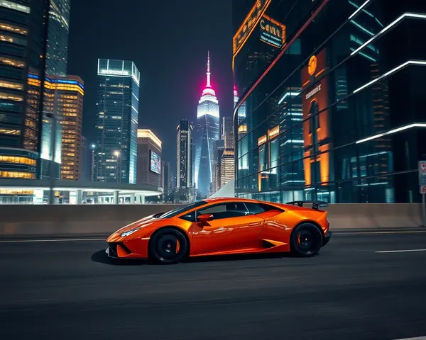 Lamborghini Huracan Performante with iPhone 12 Pro Cityscape