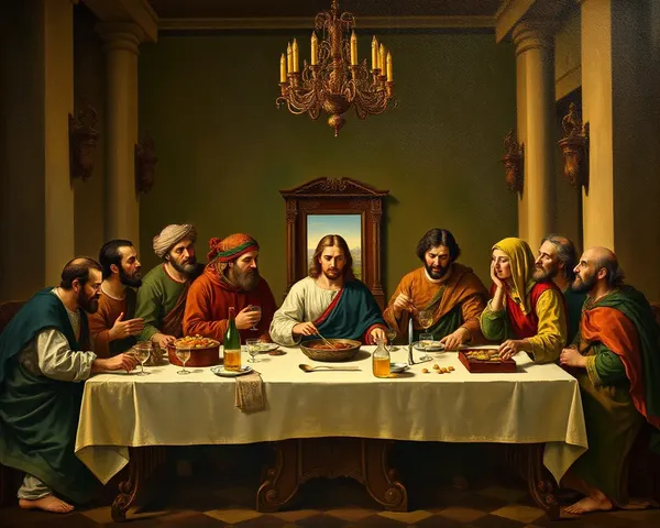 Last Supper Images Depict Jesus' Final Meal with Disciples