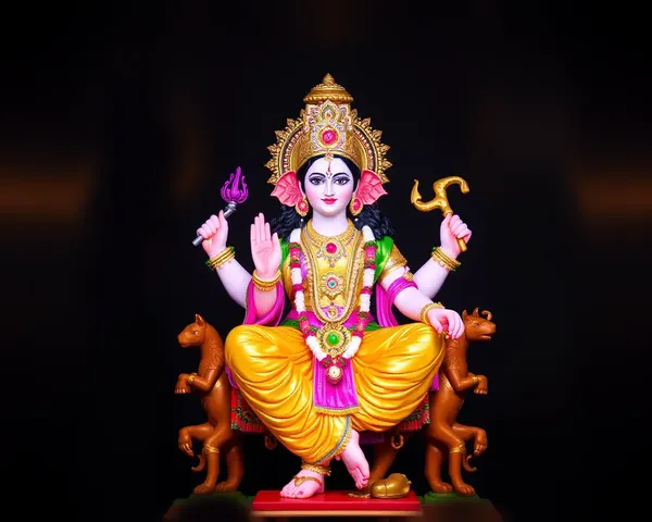 Laxmi Narayan Image Symbolizes Harmony and Peace