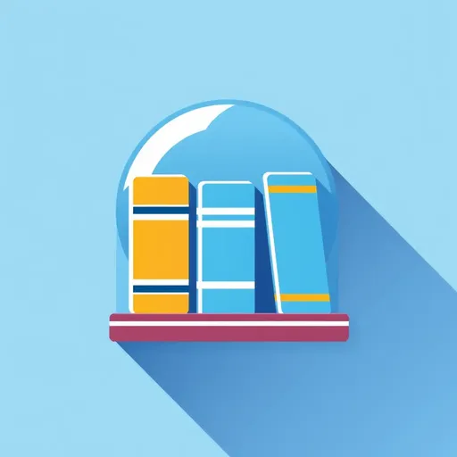 Library Icon: A Symbol of Knowledge and Information