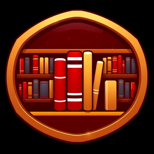 Library Icon: Representing the Heart of Learning Institution