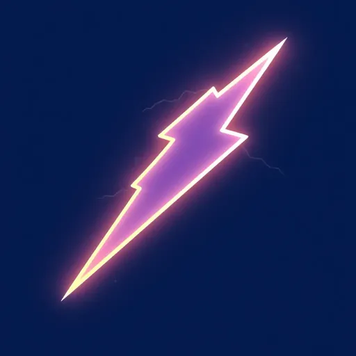 Lightning Icon: A Symbol of Power and Energy