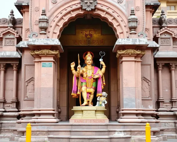 Lord Ram's Idol Greets Devotees at Ram Mandir Entrance