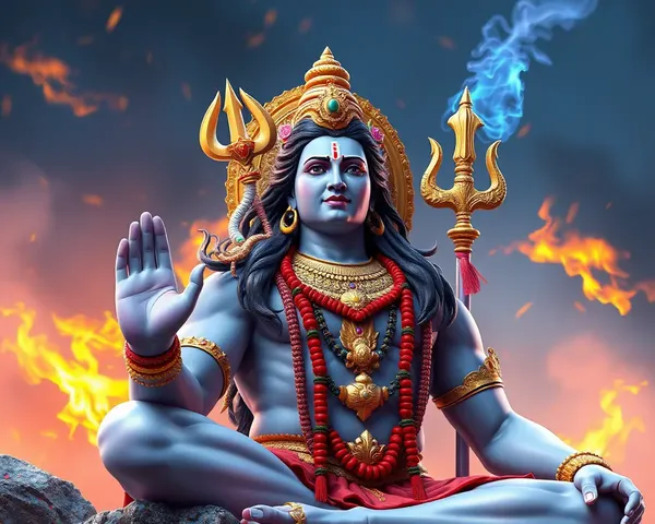 Lord Shiva 3D Images for Worship and Decoration