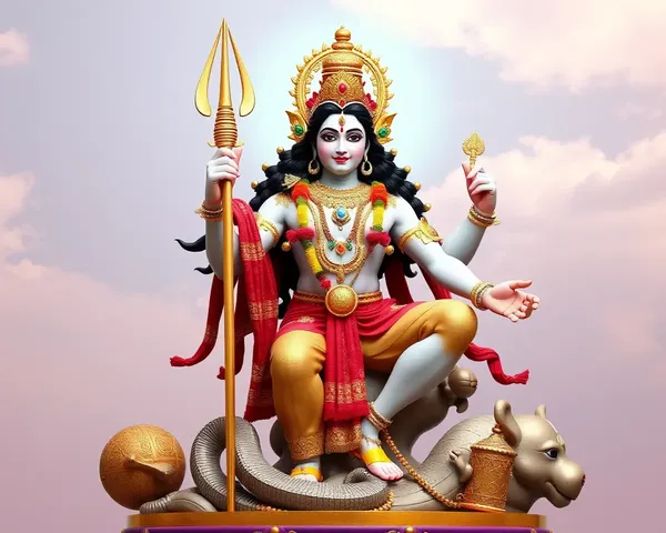Lord Vishnu Images in 3D Dimensional Form