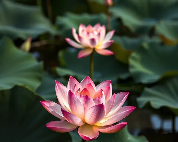 Lotus Images Symbolize Spiritual Enlightenment