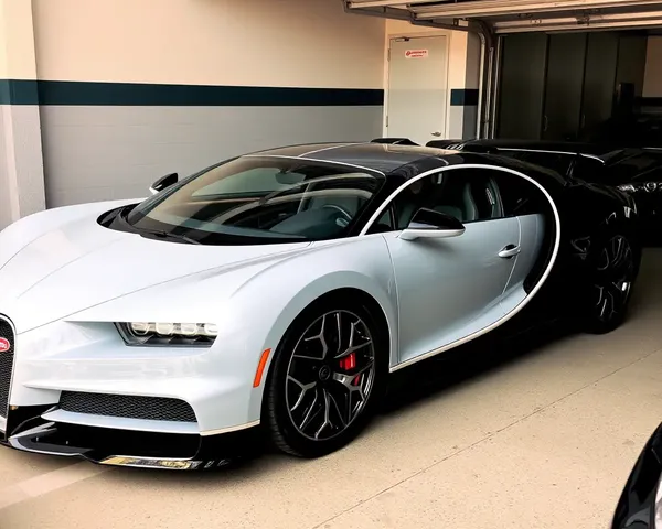Luxurious Bugatti Chiron Super Sport 300+ in Garage