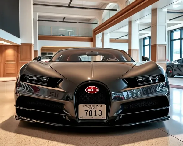 Luxurious Garage with Bugatti Chiron and Exotics
