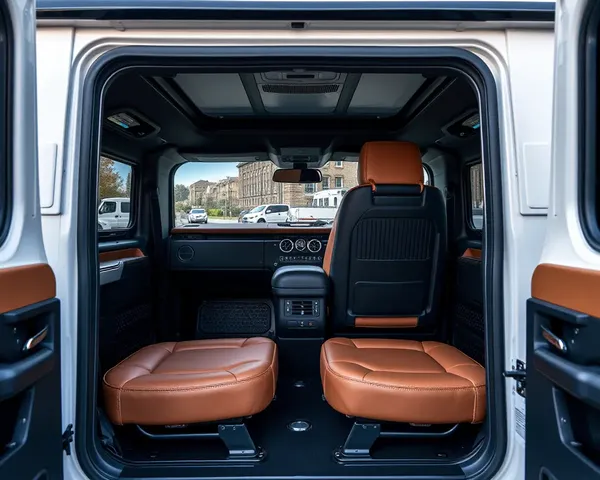 Luxurious Land Rover Defender Interior in 4K