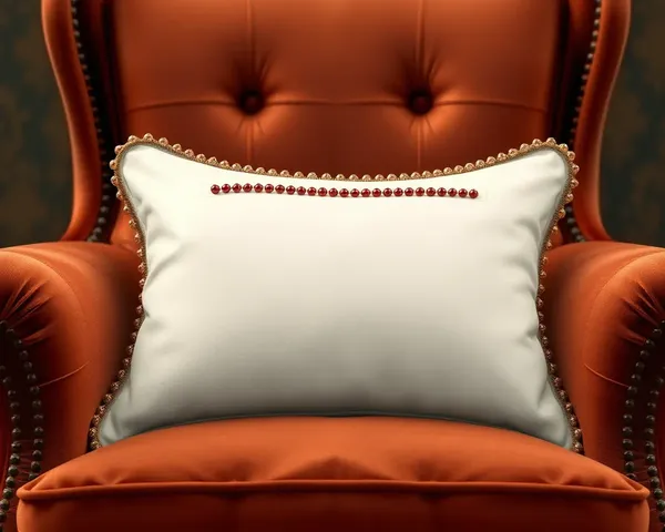 Luxurious Pillow Pouch Mockup with Beaded Trim and Jewel-Toned Colors