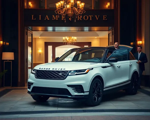 Luxury Hotel Range Rover Velar Arrival
