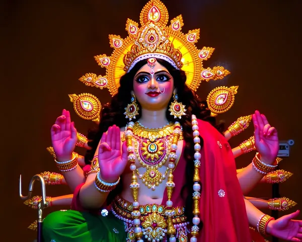 Maa Durga's Beauty in Beautiful Images