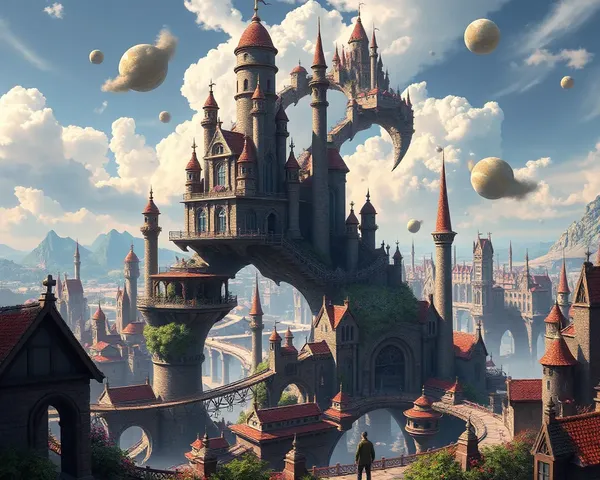 Magical City Architecture Defies Laws of Physics