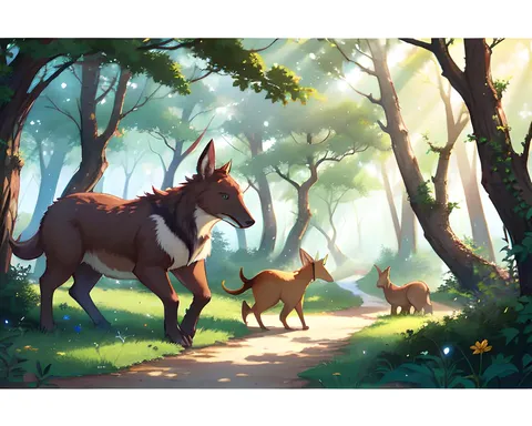 Magical Forest: Animals Named After Letters Roam Freely