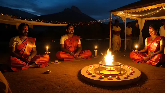 Magical Karthigai Deepam Festival with Thousands of Oil Lamps