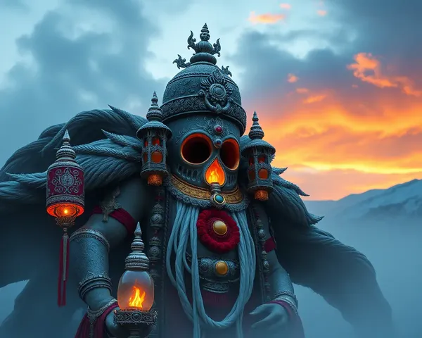 Mahakal Image: The Sacred Symbol of Hindu God Mahakal