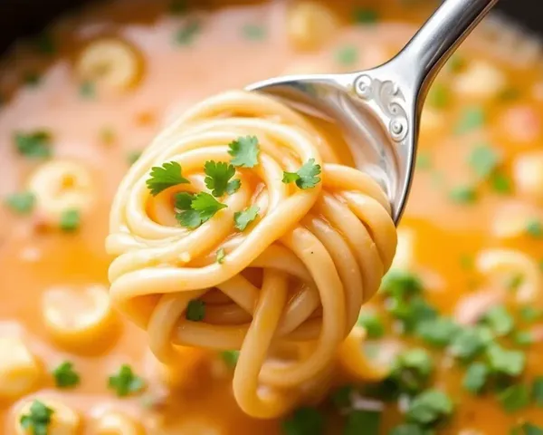 Manchow Soup with Noodles and Chopped Cilantro