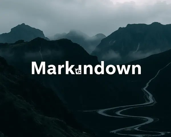 Markdown Image Summary