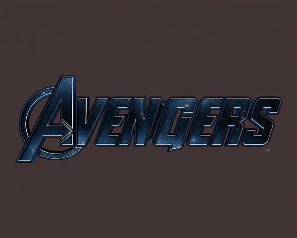 Marvel Wallpaper 4K for PC: Avengers Logo in Bold Letters