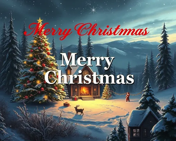 Merry Christmas Images for a Festive Holiday Celebration