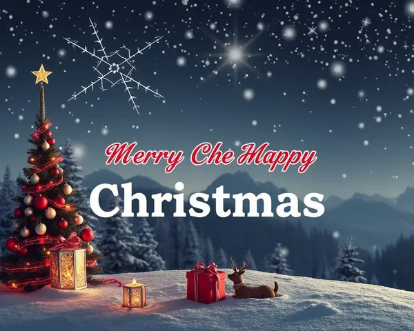 Merry Christmas Images with Cute and Colorful Designs