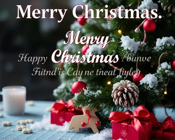 Merry Christmas Wishes Images for Holiday Season