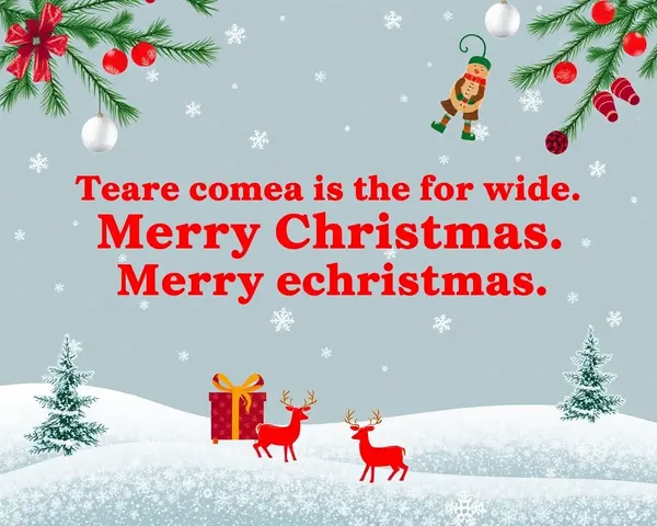 Merry Christmas Wishes Images for Holiday Season