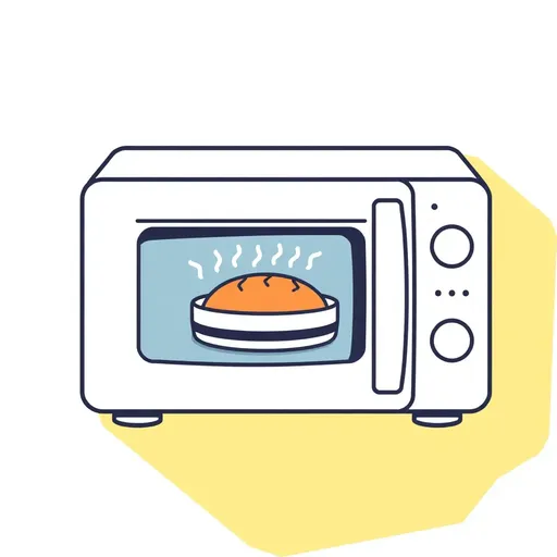 Microwave Safe Icon for Safe Microwave Use