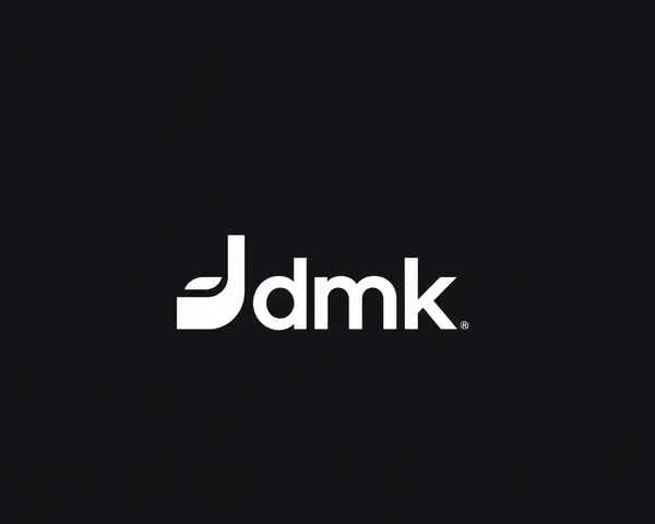 Minimalist Dmk Logo Design with Simple Shapes