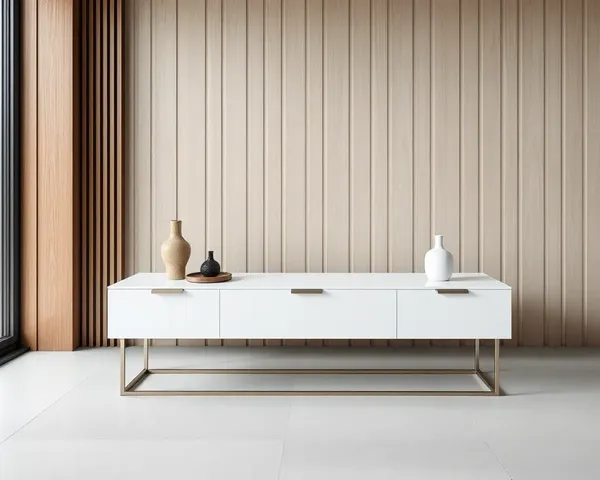 Minimalist Farnichar Tebal Console Table Living Room Design