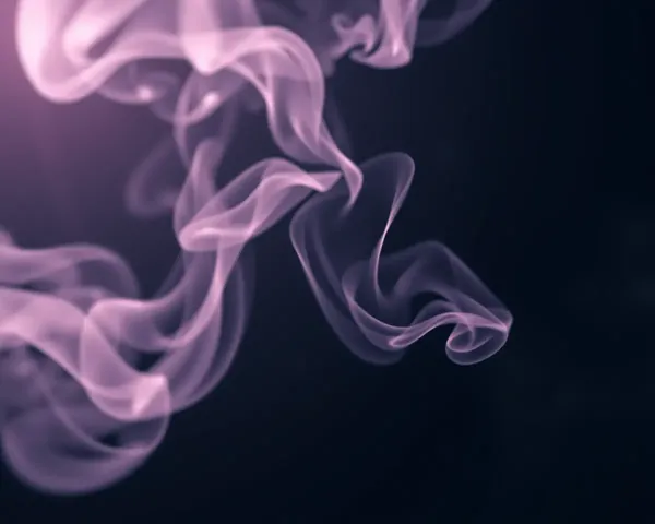 Minimalist Geometric Design on Smoke iPhone Wallpaper