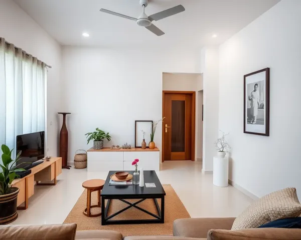 Minimalist Gujarati Home Decor with Select Items