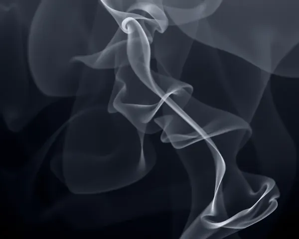 Minimalist Illustration on Smoke iPhone Wallpaper