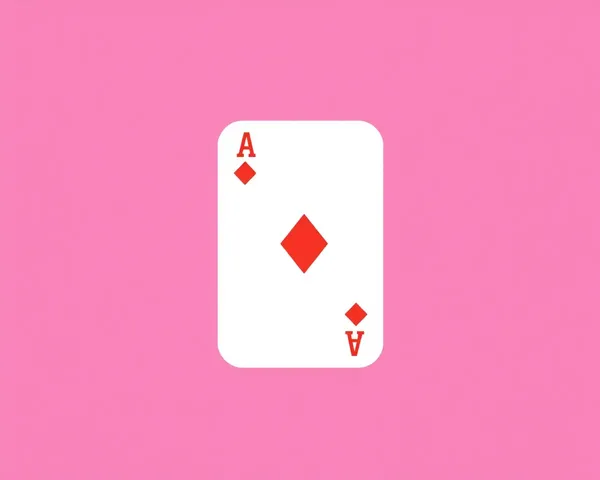 Minimalist Rummy Card with Clean Lines and Simple Shapes