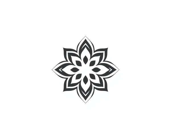 Minimalist Shanku Chakra Design with Clean Lines
