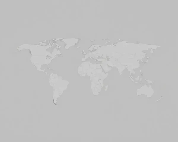 Minimalist World Map Wallpaper with Simple Design for Mobile