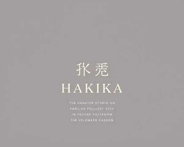 Modern Minimalist Hakika Invitation Card Design Element