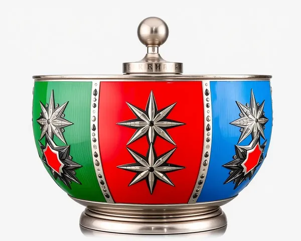 Modern Steel Almari with Geometric Patterns PNG