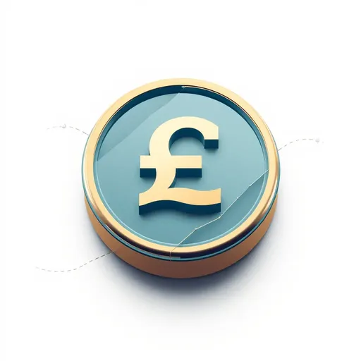 Money Pound Icon: A Representation of Value